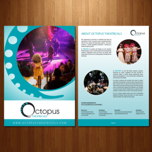 Flyer Design by VEGA-Designs for Octopus Theatricals | Design: #13197629