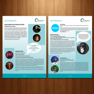 Flyer Design by VEGA-Designs for Octopus Theatricals | Design: #13197630