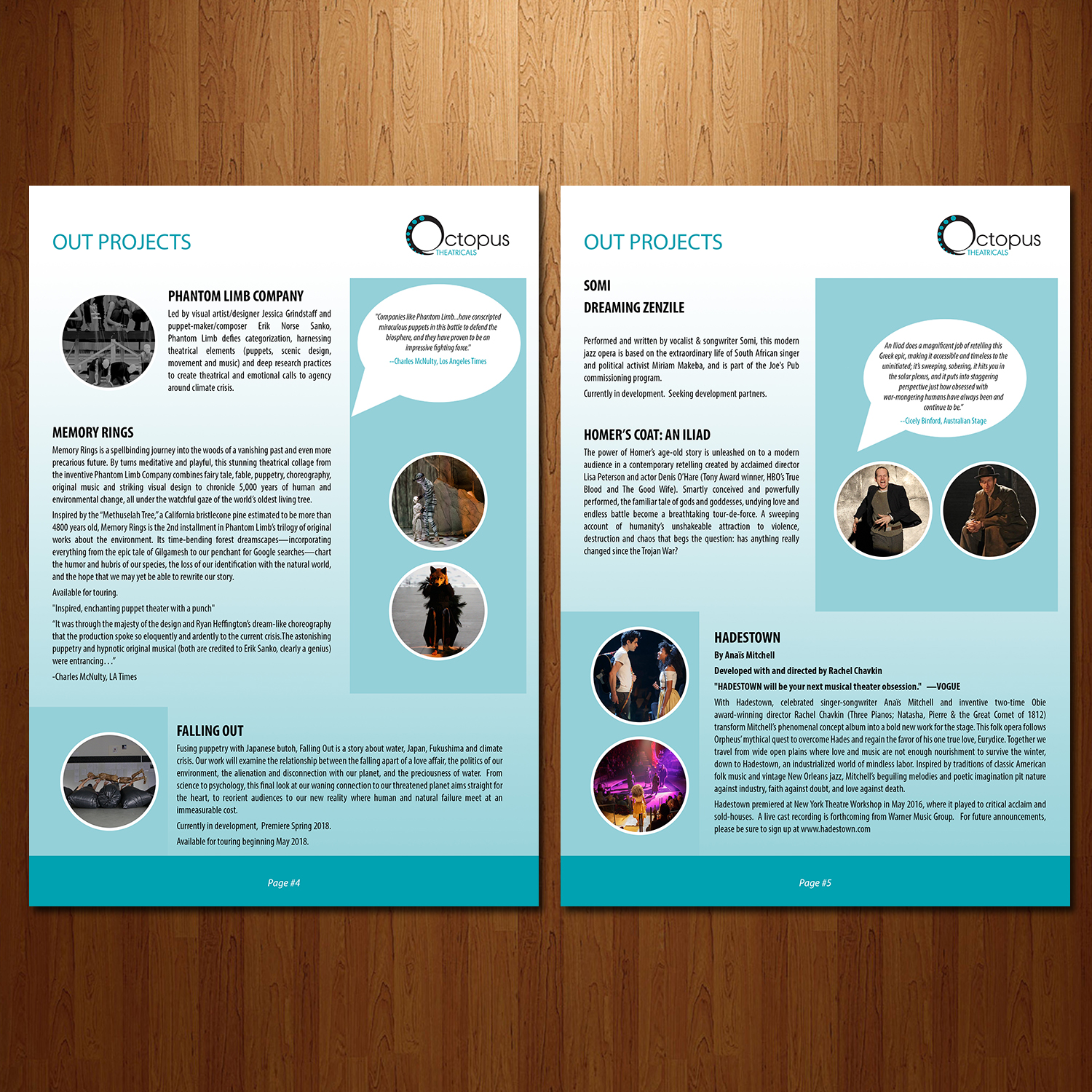 Flyer Design by VEGA-Designs for Octopus Theatricals | Design #13197631