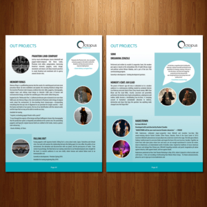 Flyer Design by VEGA-Designs for Octopus Theatricals | Design: #13197631