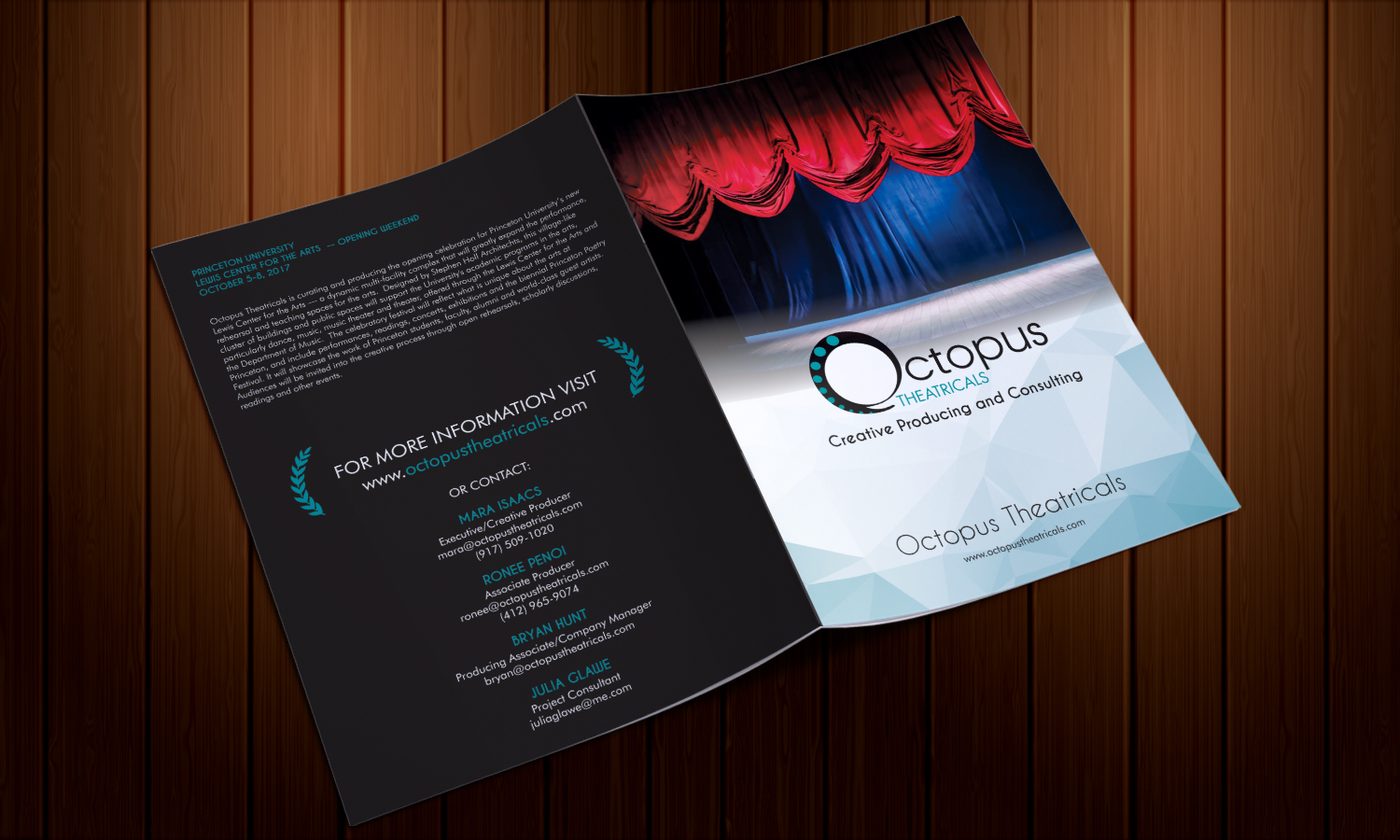 Flyer Design by creativeavoy for Octopus Theatricals | Design #13186059