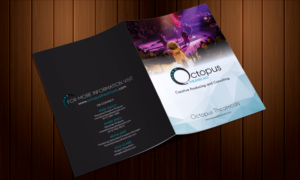 Diseño de Flyer por creativeavoy para Octopus Theatricals | Diseño: #13210043
