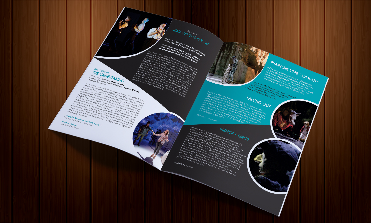 Flyer-Design von creativeavoy für Octopus Theatricals | Design #13247604