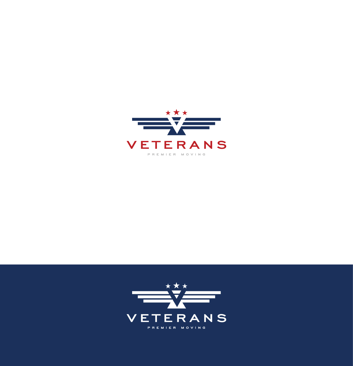 Logo Design by vanroz for Veterans Premier Moving | Design #17737378