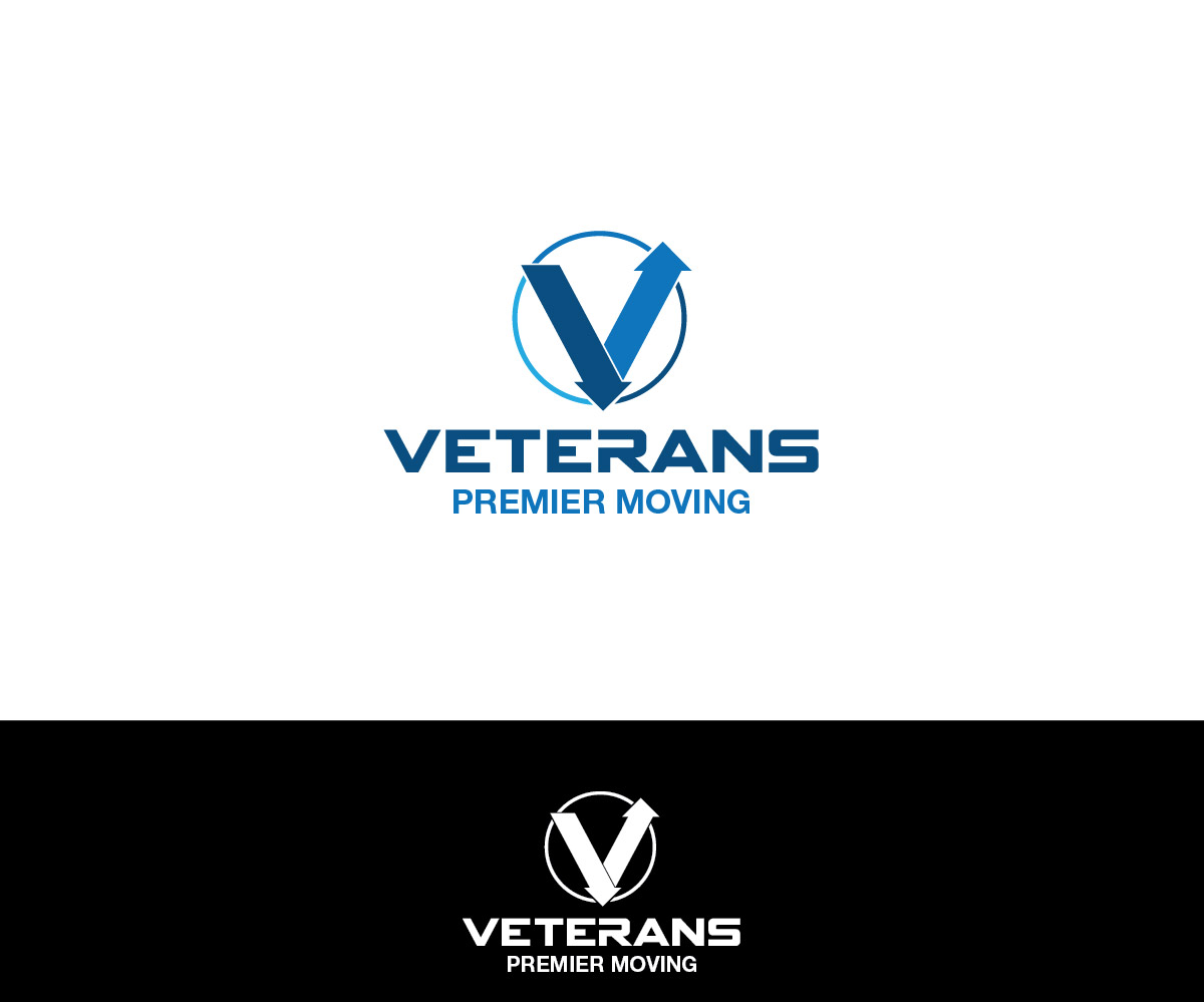 Logo Design by Isnah Logo for Veterans Premier Moving | Design #17743209