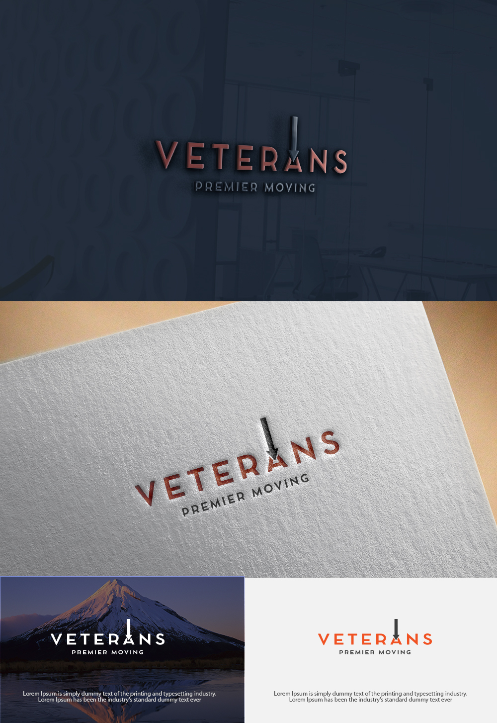 Logo Design by dr ghulam mustafa sahab for Veterans Premier Moving | Design #17741031