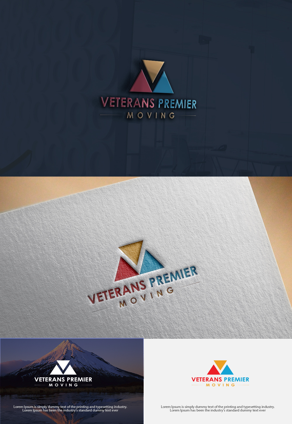 Logo Design by dr ghulam mustafa sahab for Veterans Premier Moving | Design #17741032