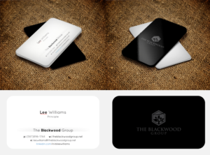 Business Card Design by Sheeraz for The Blackwood Group | Design: #13187432