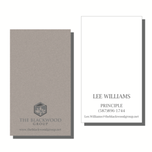 Business Card Design by syed2024 for The Blackwood Group | Design: #13187052