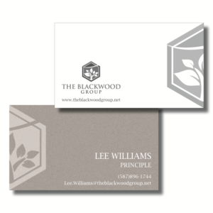 Business Card Design by syed2024 for The Blackwood Group | Design: #13190265