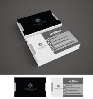 Design de Carte de Visite par Black Stallions Impressive Solutions pour The Blackwood Group | Design #13191506