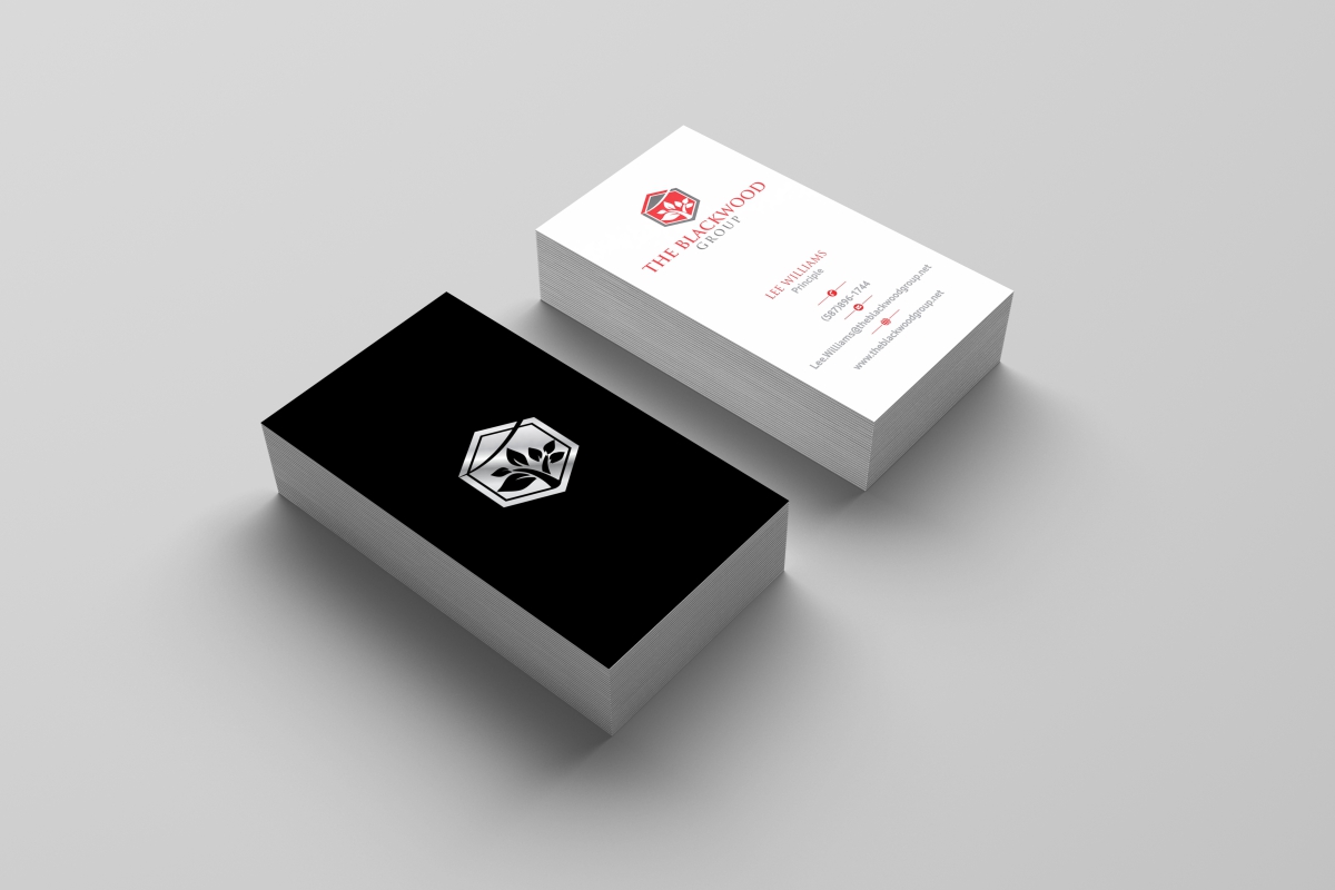 Visitenkarten-Design von creativeride für The Blackwood Group | Design #13243723