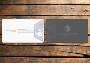 Business Card Design by Verified artistry (Design garden) for The Blackwood Group | Design: #13211069