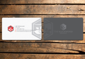 Business Card Design by Verified artistry (Design garden) for The Blackwood Group | Design: #13211070