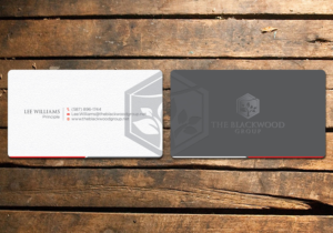 Business Card Design by Verified artistry (Design garden) for The Blackwood Group | Design: #13211071