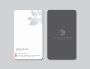 Business Card Design by Verified artistry (Design garden) for The Blackwood Group | Design: #13223947