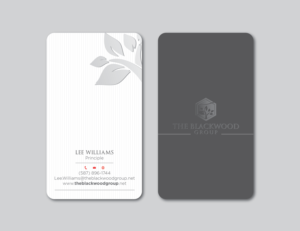Diseño de Tarjeta de Presentación por Verified artistry (Design garden) para The Blackwood Group | Diseño: #13223948