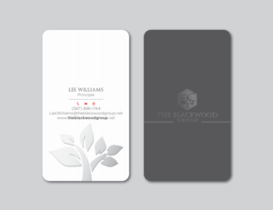 Business Card Design by Verified artistry (Design garden) for The Blackwood Group | Design: #13223949