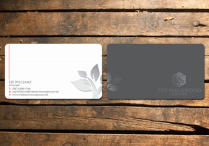 Diseño de Tarjeta de Presentación por Verified artistry (Design garden) para The Blackwood Group | Diseño: #13223953