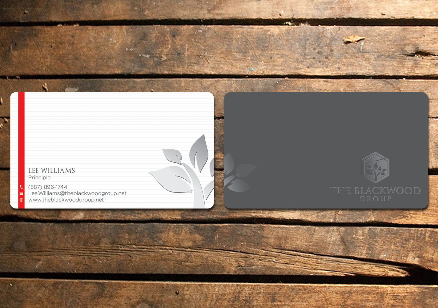 Business Card Design by Verified artistry (Design garden) for The Blackwood Group | Design #13223957