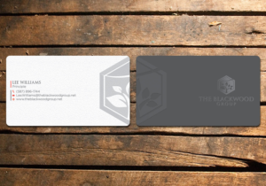 Diseño de Tarjeta de Presentación por Verified artistry (Design garden) para The Blackwood Group | Diseño: #13223962