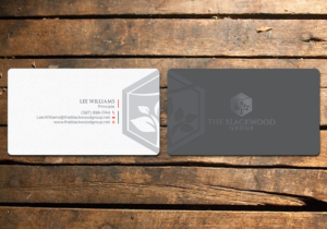 Business Card Design by Verified artistry (Design garden) for The Blackwood Group | Design: #13223964