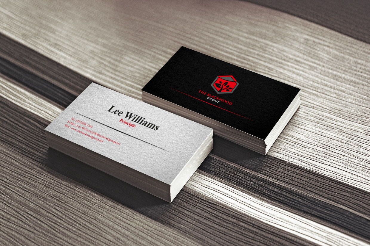 Business Card Design by Ahmed Fahmy for The Blackwood Group | Design #13240654