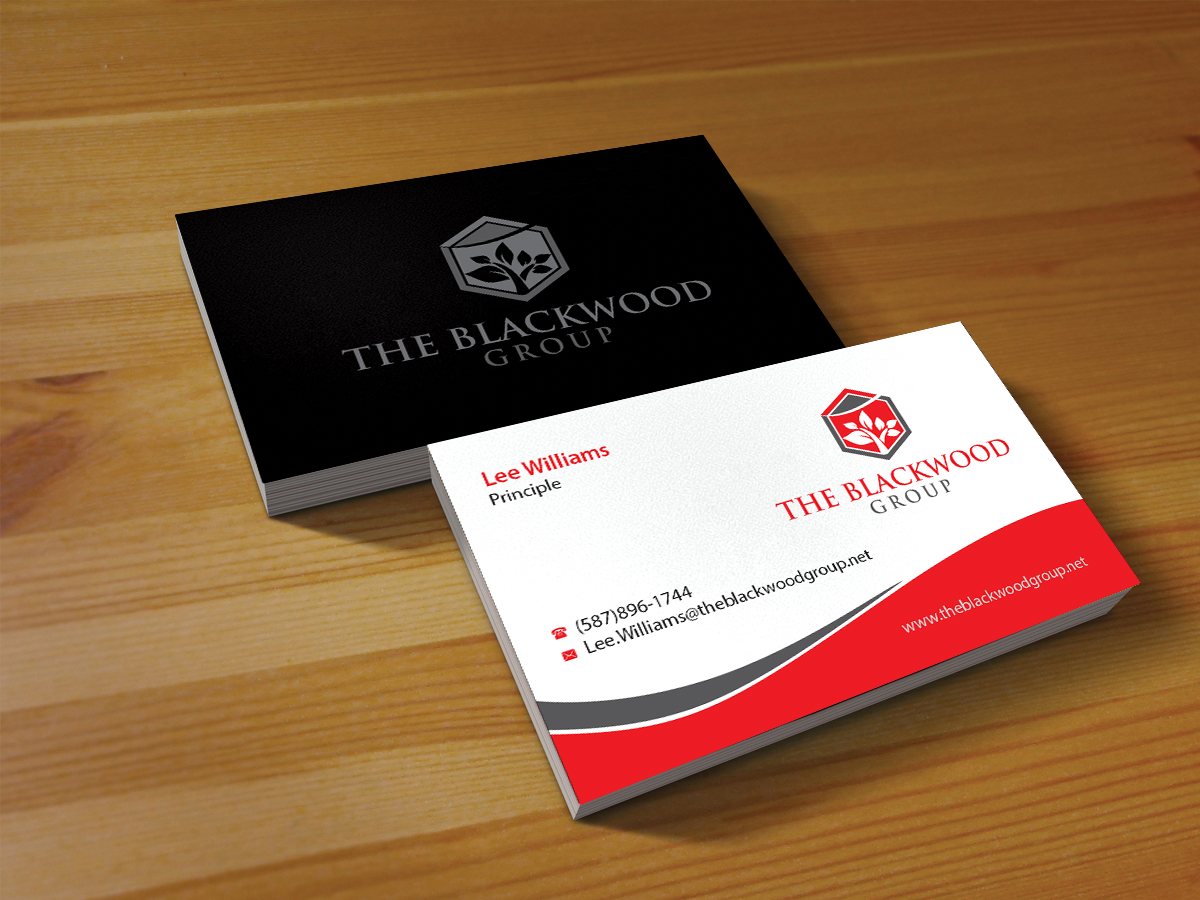 Design de Carte de Visite par Creations Box 2015 pour The Blackwood Group | Design #13209993