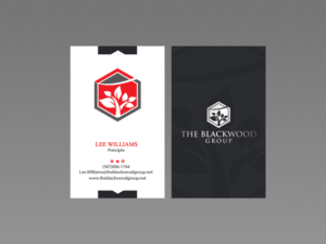 Business Card Design by Creations Box 2015 for The Blackwood Group | Design: #13209996