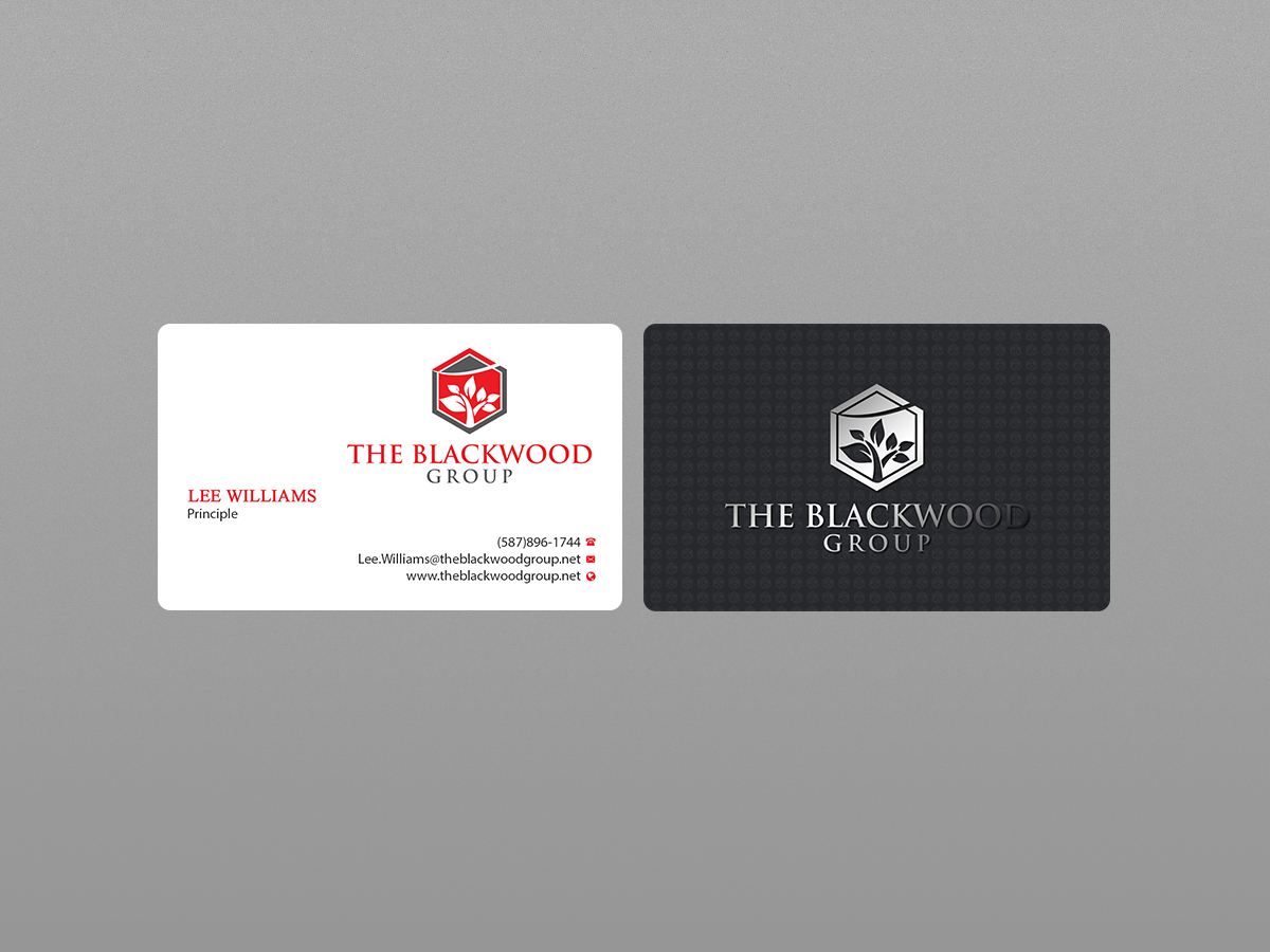 Design de Carte de Visite par Creations Box 2015 pour The Blackwood Group | Design #13209997