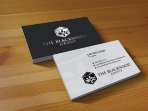 Diseño de Tarjeta de Presentación por Creations Box 2015 para The Blackwood Group | Diseño: #13210000