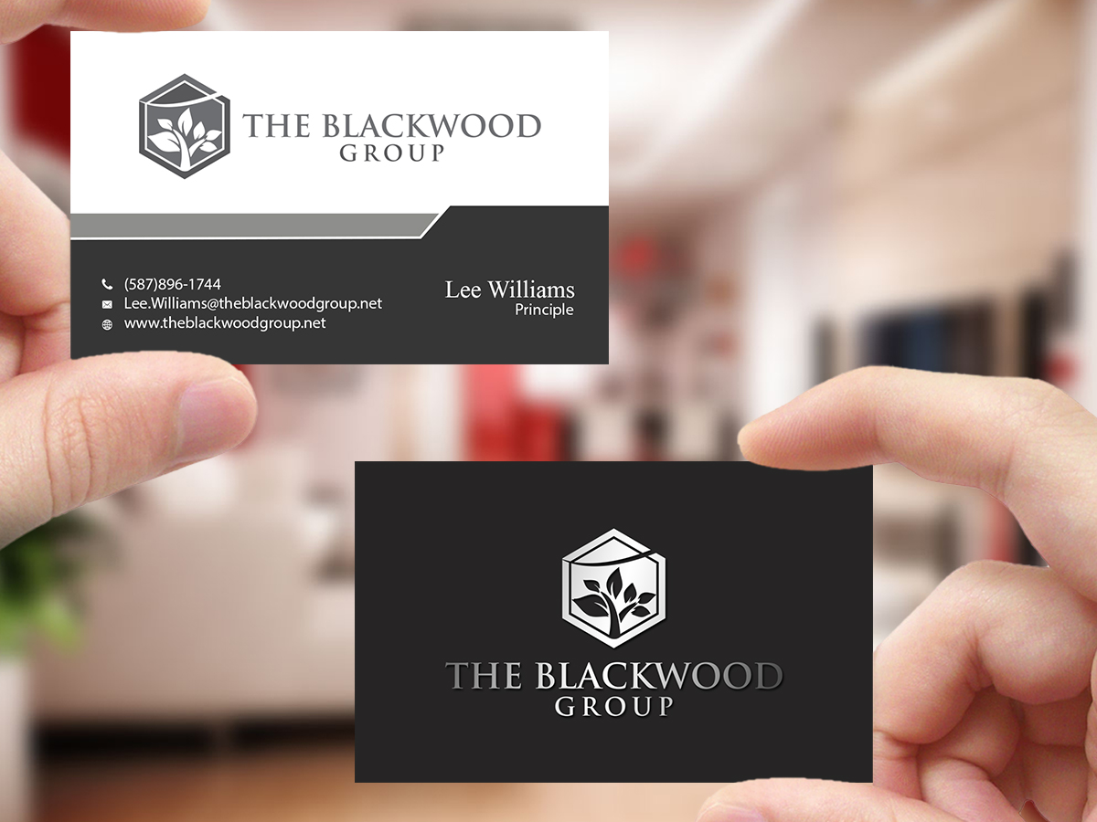 Business Card Design by Creations Box 2015 for The Blackwood Group | Design #13210001