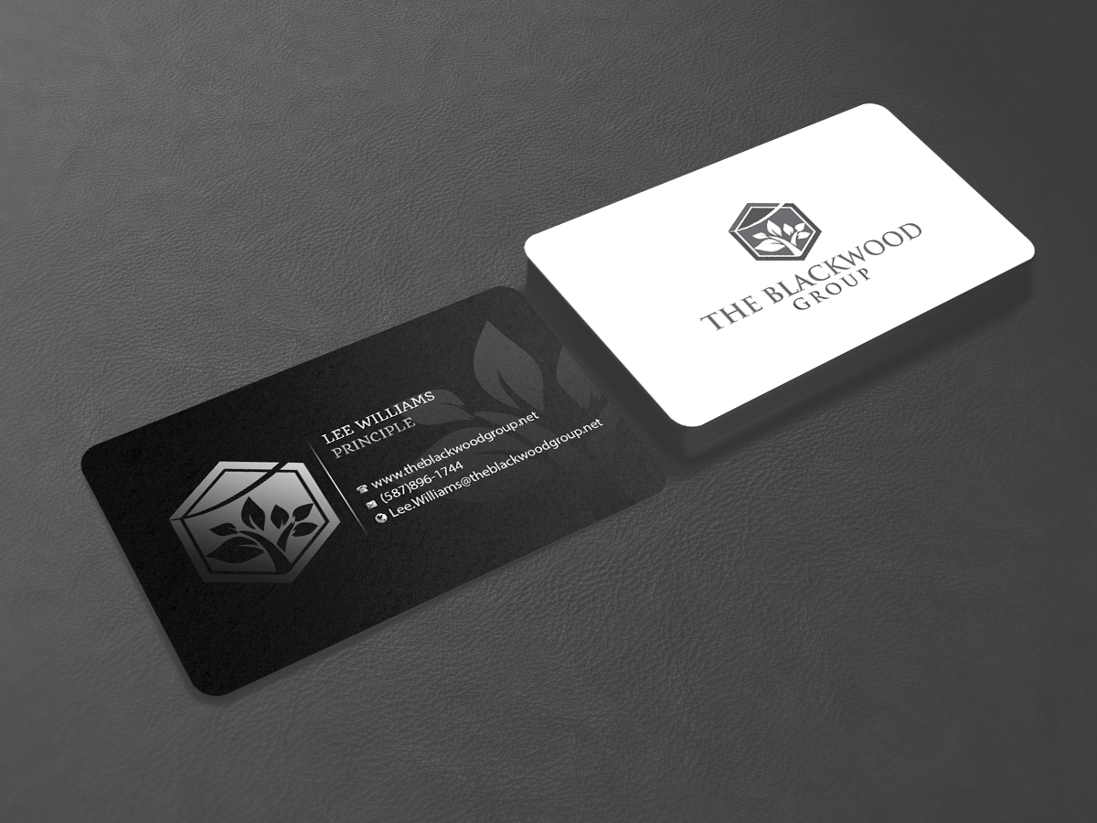 Business Card Design by Creations Box 2015 for The Blackwood Group | Design #13222276