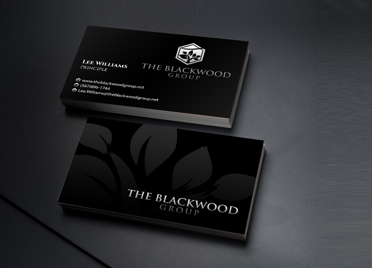 Design de Carte de Visite par Creations Box 2015 pour The Blackwood Group | Design #13222277