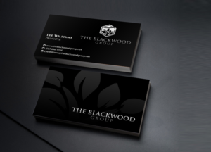 Diseño de Tarjeta de Presentación por Creations Box 2015 para The Blackwood Group | Diseño: #13222277