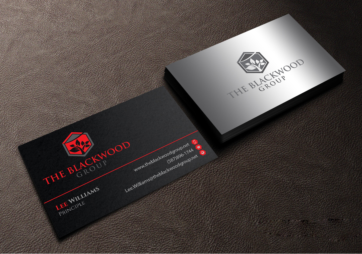 Design de Carte de Visite par Creations Box 2015 pour The Blackwood Group | Design #13222279