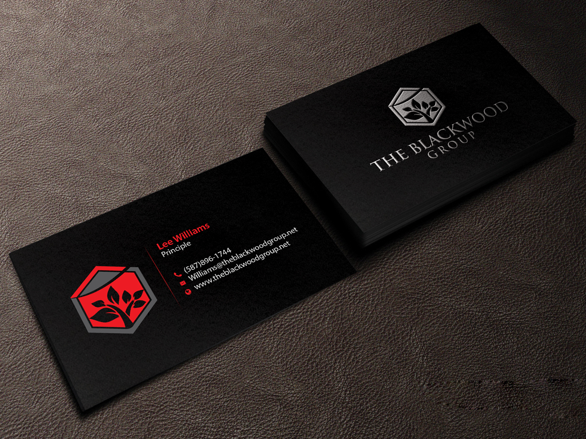 Design de Carte de Visite par Creations Box 2015 pour The Blackwood Group | Design #13222300