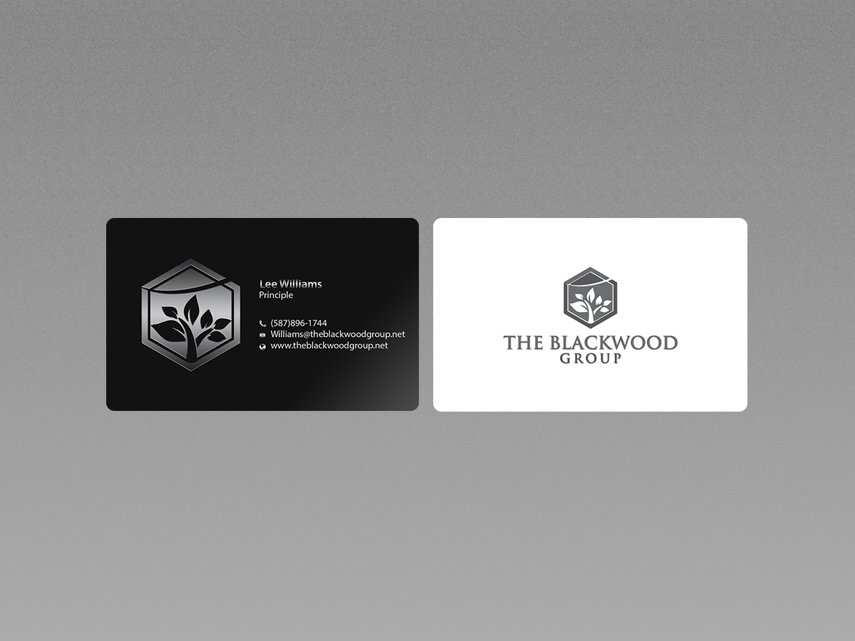 Visitenkarten-Design von Creations Box 2015 für The Blackwood Group | Design #13222301