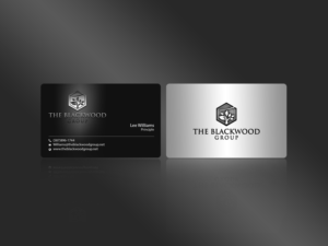 Diseño de Tarjeta de Presentación por Creations Box 2015 para The Blackwood Group | Diseño: #13222302