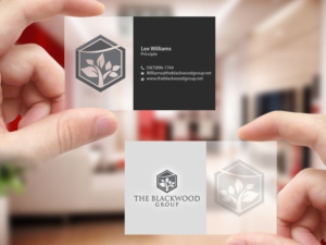Business Card Design by Creations Box 2015 for The Blackwood Group | Design: #13222304