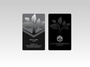 Diseño de Tarjeta de Presentación por Creations Box 2015 para The Blackwood Group | Diseño: #13222306