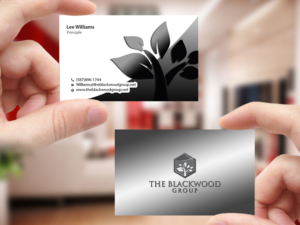 Business Card Design by Creations Box 2015 for The Blackwood Group | Design: #13222309
