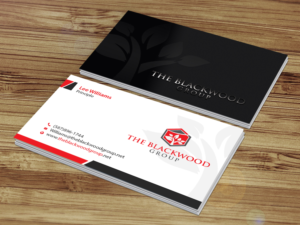 Diseño de Tarjeta de Presentación por Creations Box 2015 para The Blackwood Group | Diseño: #13222310