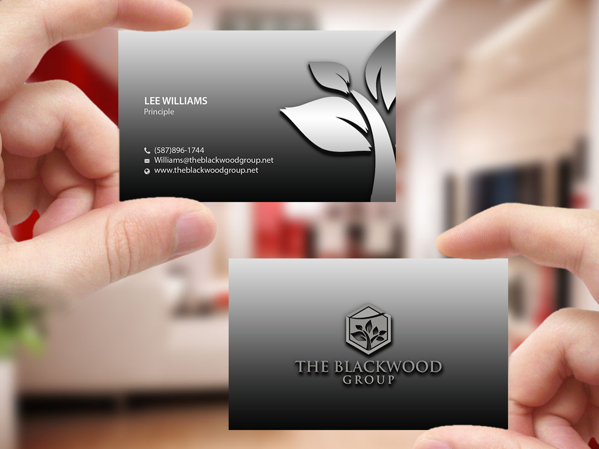 Business Card Design by Creations Box 2015 for The Blackwood Group | Design #13222312