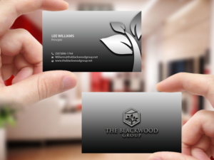 Business Card Design by Creations Box 2015 for The Blackwood Group | Design: #13222312