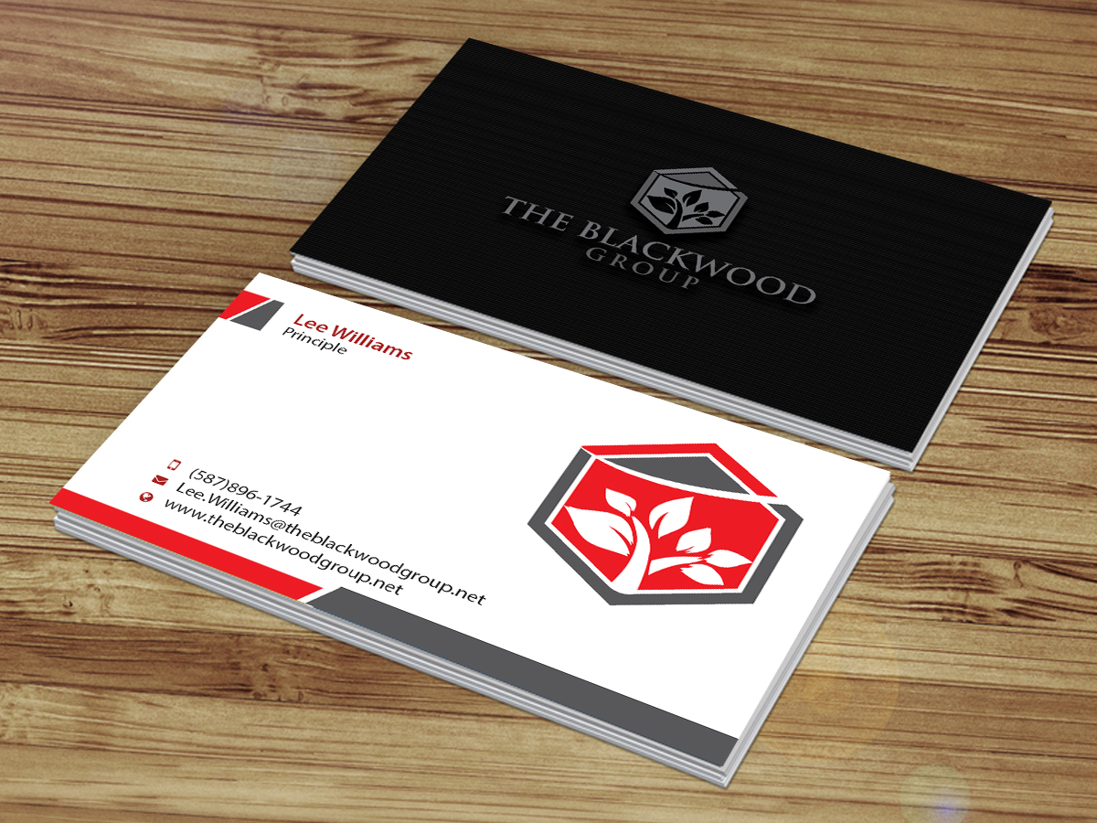 Design de Carte de Visite par Creations Box 2015 pour The Blackwood Group | Design #13223760