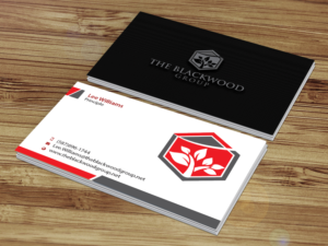 Business Card Design by Creations Box 2015 for The Blackwood Group | Design: #13223760