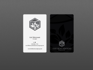 Diseño de Tarjeta de Presentación por Creations Box 2015 para The Blackwood Group | Diseño: #13223761