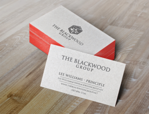 Business Card Design by phoenixx for The Blackwood Group | Design: #13208446