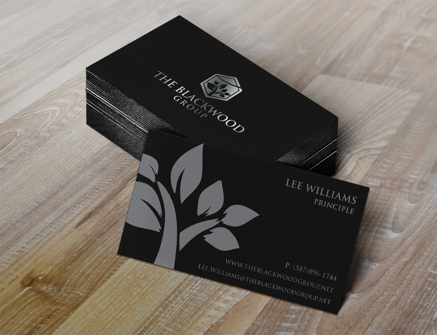 Design de Carte de Visite par phoenixx pour The Blackwood Group | Design #13219919